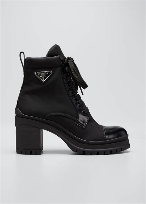 prada boots sale uk|Prada block heel combat boots.